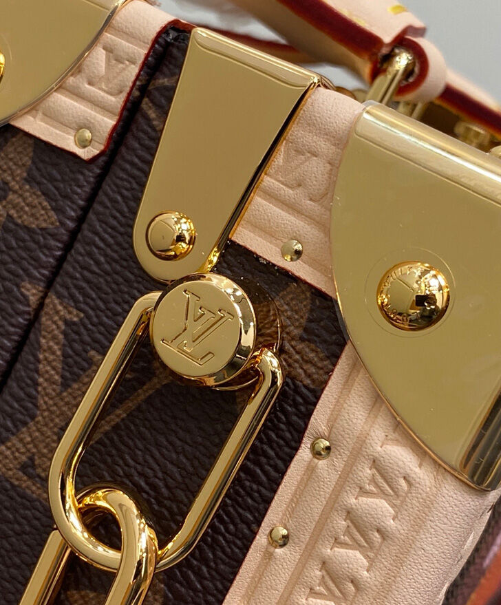 Louis Vuitton LV x TM Mini Square Trunk M13127 Brown